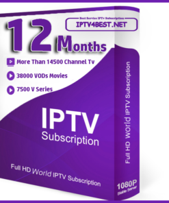 Best IPTv Subscription 12 Months - IPTV4BEST.NET