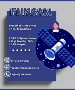 Funcam Satellite Server 1 Year Subscription