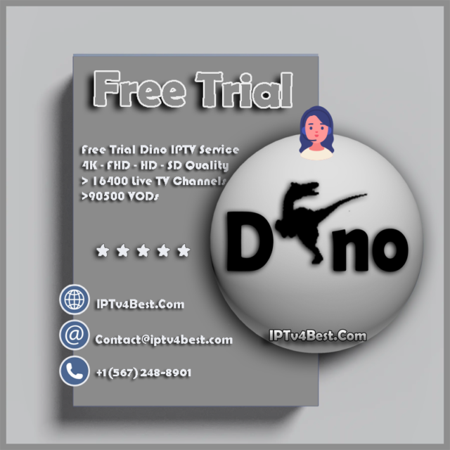 Free Trial 24h Dino IPTV