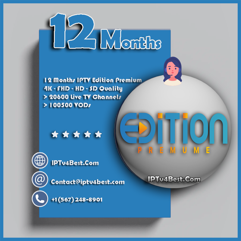 12 Months IPTV Edition Premium