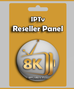 8K IPTV Quality Pack Reseller Panel